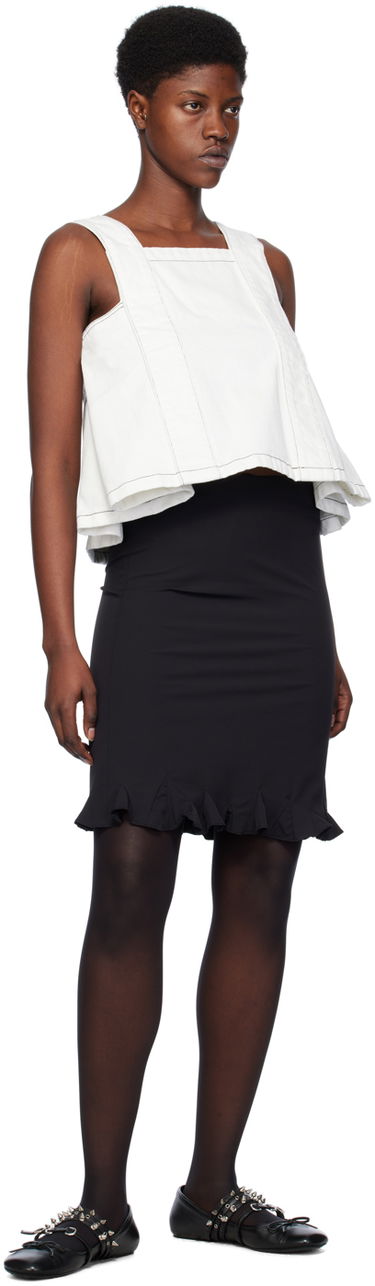 Kjol We11done We11done Flared Midi Skirt Svart | WD-SK0-24-271-W-BK, 3