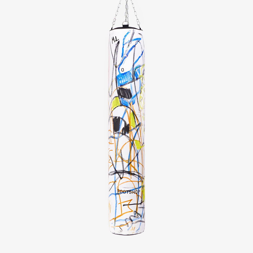Kläder och accessoarer Footshop FTSHP 11th anniversary x Martin Lukáč Thai Boxing Punching Bag White/ Multicolor Flerfärgad | FTSHP_232