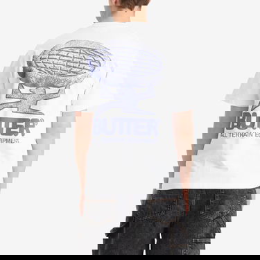 T-shirt Butter Goods Terrain Graphic Tee Vit | BG252107-WHT, 3