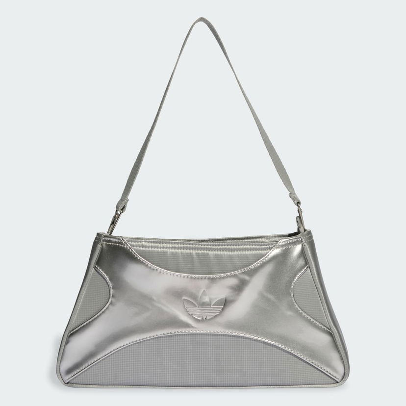 Axelväska adidas Performance Shoulder Bag Metallisk | JX9194