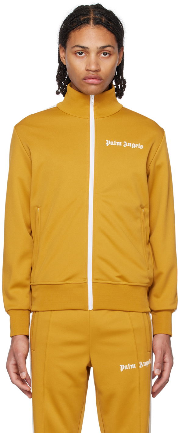 Träningsoverall Palm Angels Palm Angels Classic Track Jacket Gul | PMBD001C99FAB0046201