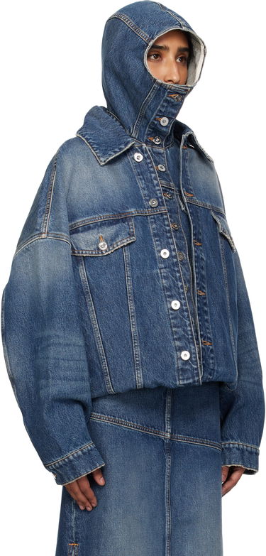 Jacka Jean Paul Gaultier Jean Paul Gaultier 'The Double' Denim Jacket Blå | 25/03-U-JA006-D024-57, 4