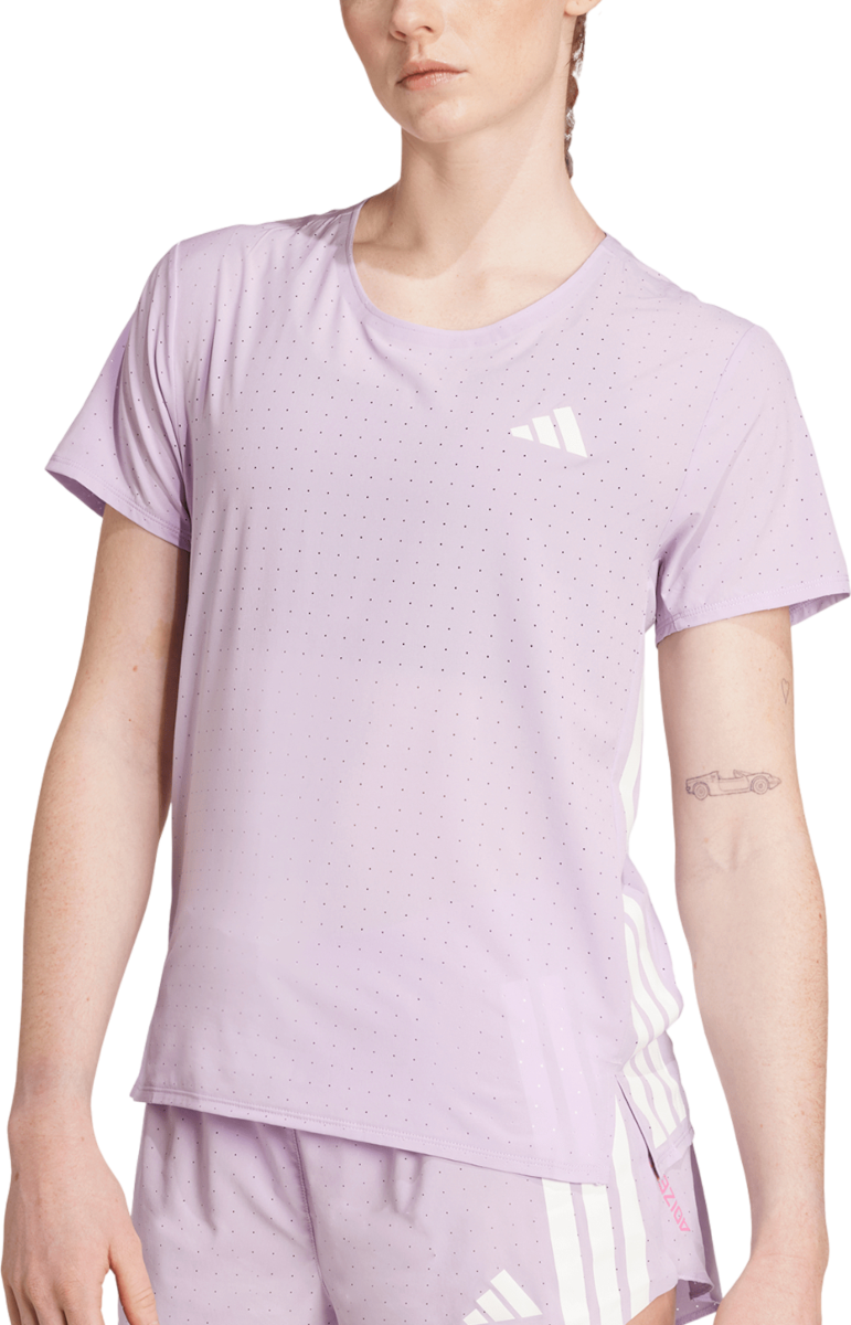 T-shirt adidas Originals Perforated Performance T-Shirt Adizero Purpur | jv7173