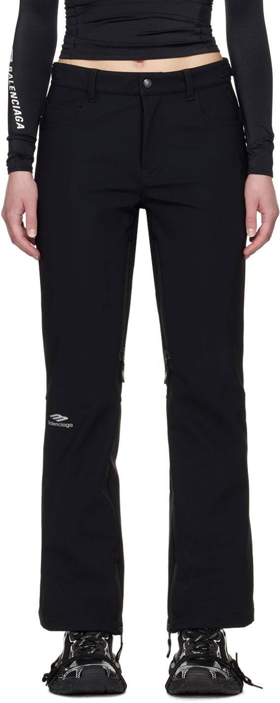 Byxor Balenciaga 3B Sports Icon Ski Trousers Svart | 774002 TPQ37
