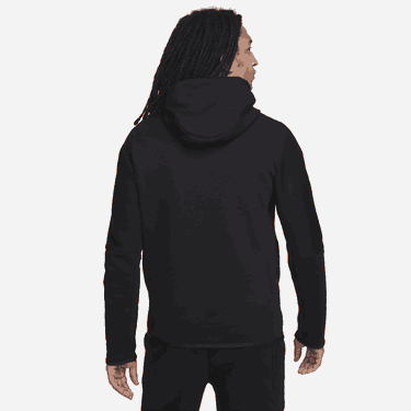 Sweatshirt Nike Tech Fleece Graphic Hoodie Svart | dx0577-010, 3