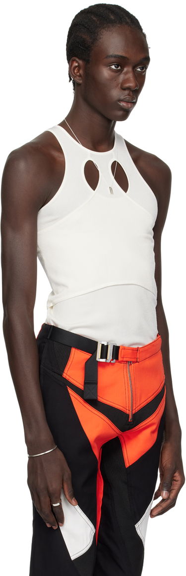 Linne Dion Lee Mobius Loop Tank Top Vit | C7243PS24, 1
