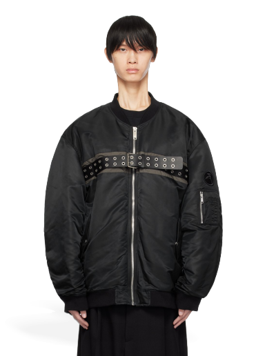 Jacka Ambush Belted Bomber Jacket Svart | BMEH011F23FAB0011000