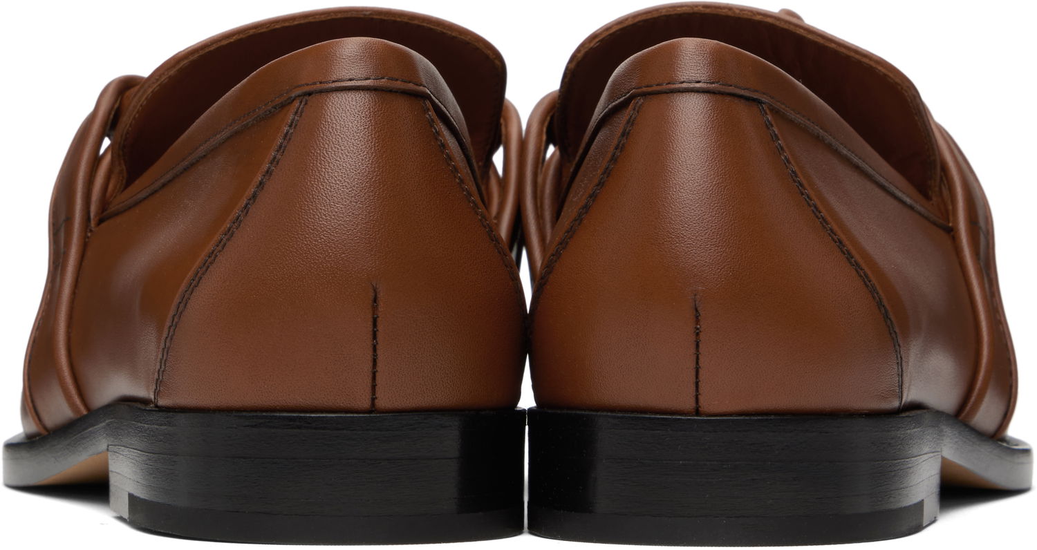 Sneakers och skor Bottega Veneta Bottega Veneta Astaire Leather Loafers Brun | 796445V4AF02742, 1