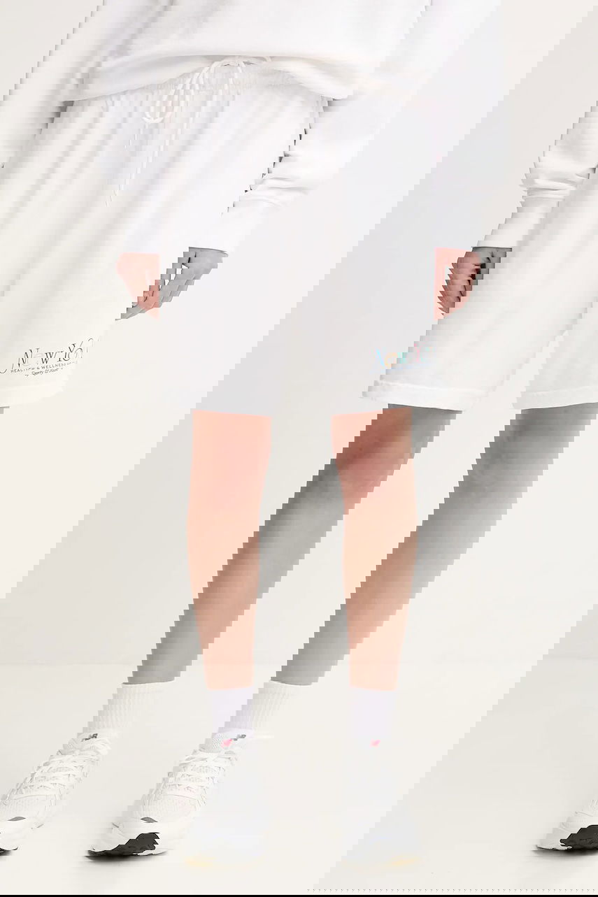 Shorts Sporty & Rich Sporty & Rich NY 94 Gym High Waist Shorts Vit | SH039622034WH57, 0