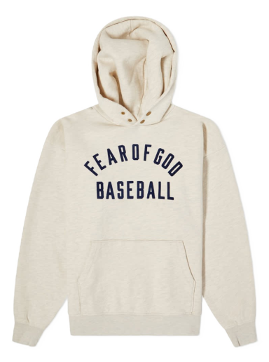 Sweatshirt Fear of God Baseball Hoody Vit | FG50-046OFL-101