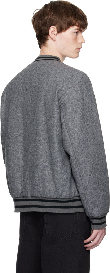 Bomberjacka A.P.C. A.P.C. Micka Wool Bomber Jacket Grå | WVBEB-M32010, 2