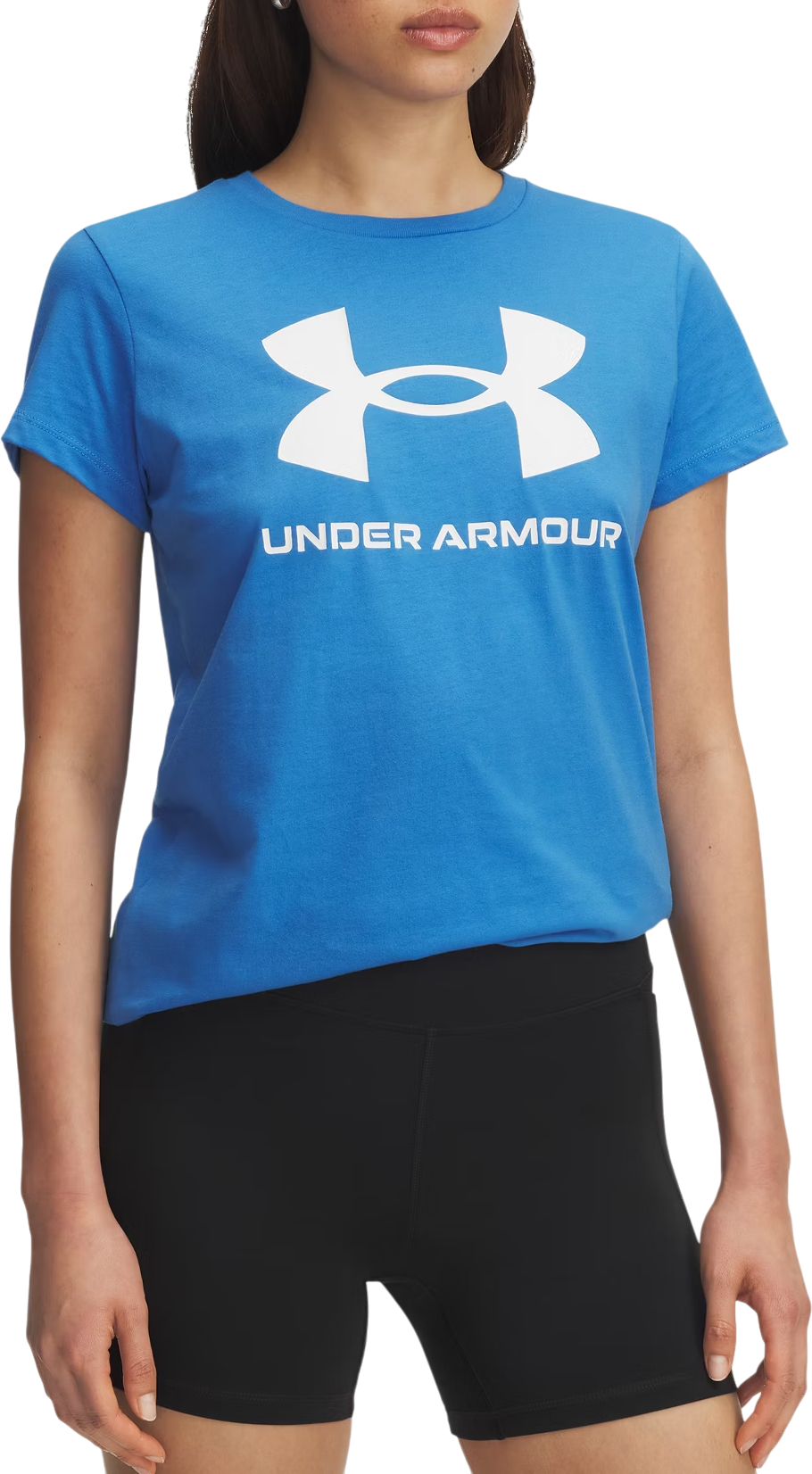 T-shirt Under Armour Rival Logo Short Sleeve T-Shirt Blå | 1356305-402, 0