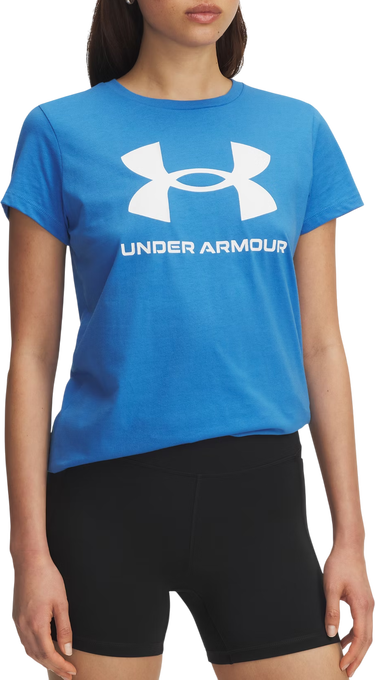 T-shirt Under Armour Rival Logo Short Sleeve T-Shirt Blå | 1356305-402, 0