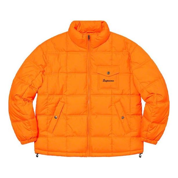 Pufferjacka Supreme Iggy Pop Puffy Jacket Orange | SUP-SS21-507