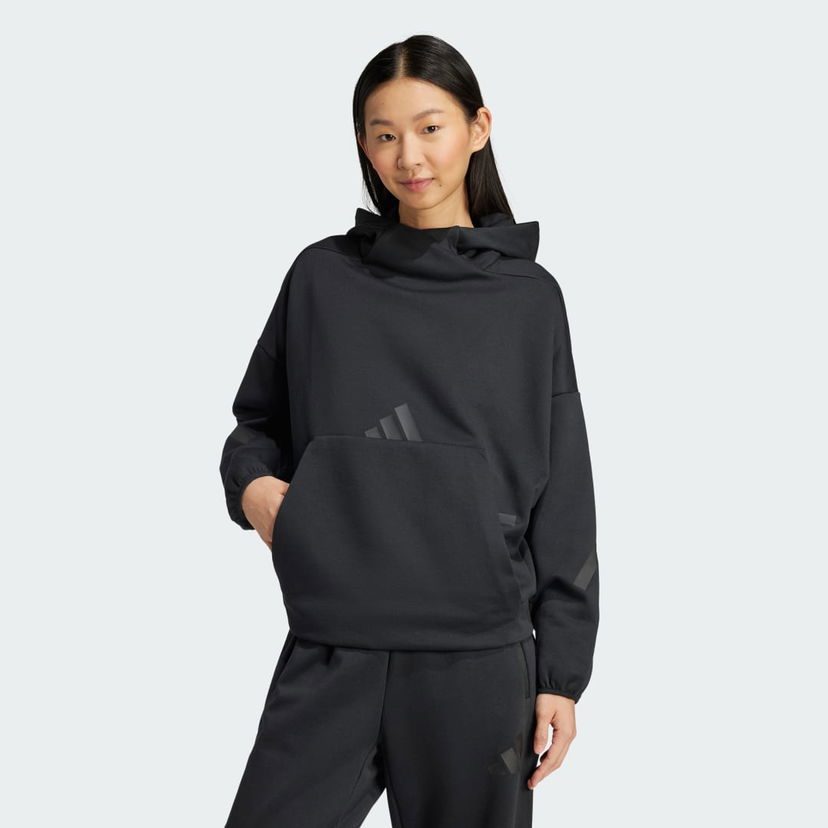 Sweatshirt adidas Performance Z.N.E. Hooded Sweatshirt Svart | JE7860