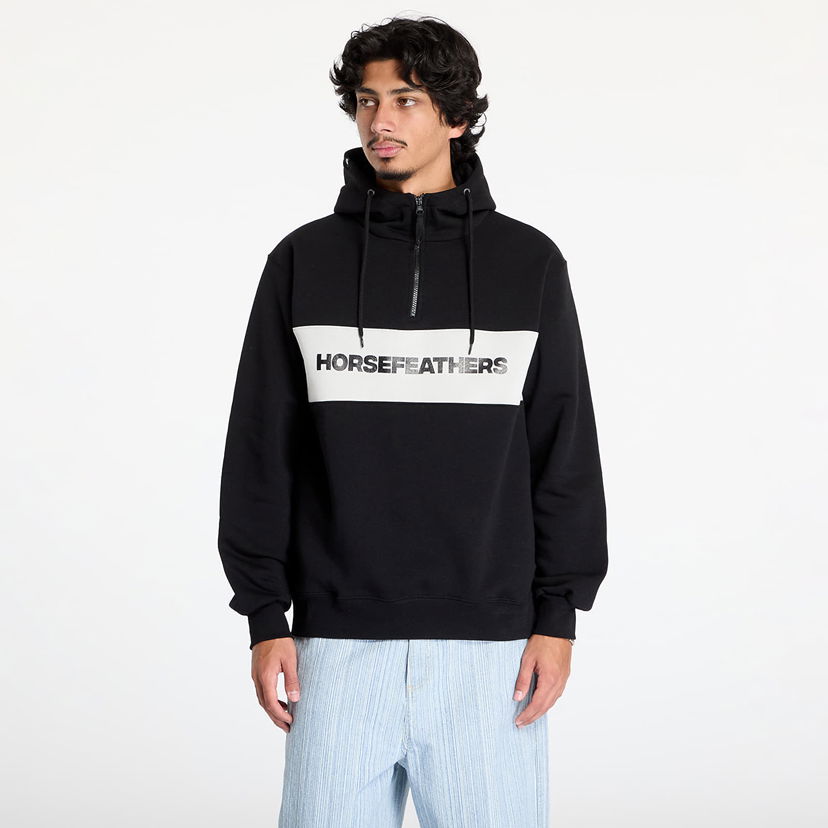 Sweatshirt Horsefeathers Fulton Sweatshirt Black M Svart | SM1354A