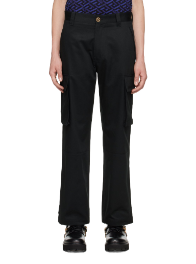 Cargo byxor Versace Medusa Cargo Svart | 1006939 1A05084