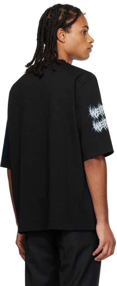 T-shirt We11done We11done Graphic Print T-Shirt Svart | WD-TT3-23-748-U-BK, 2
