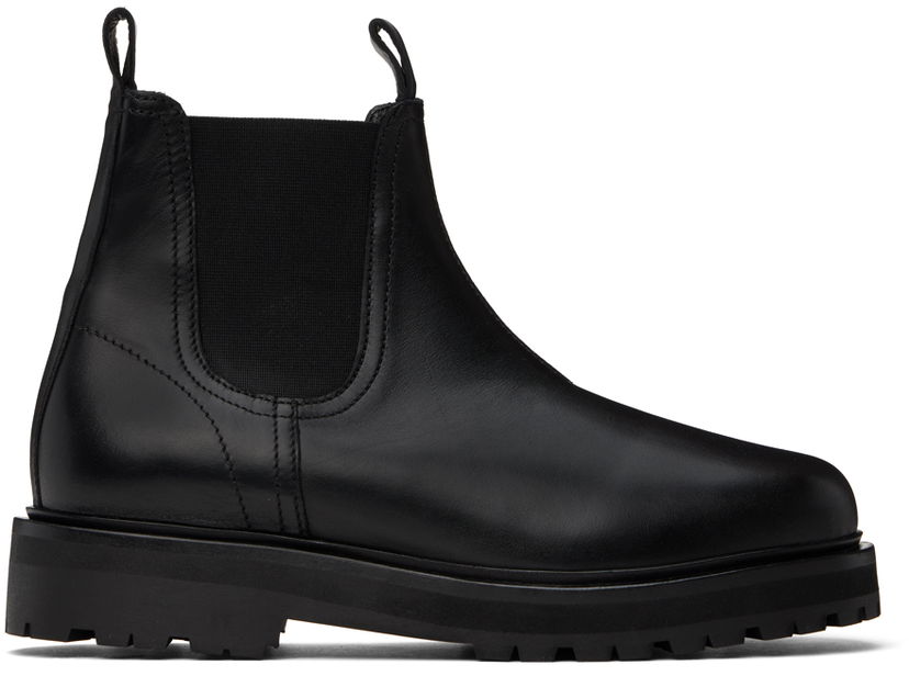 Kläder Studio Nicholson Studio Nicholson Kick Chelsea Boots Svart | KICK SNM - 901
