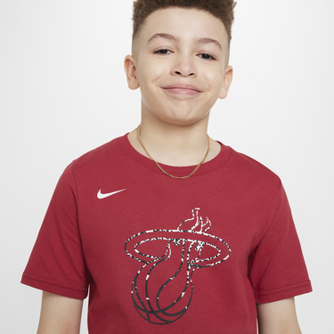 T-shirt Nike Nike NBA Miami Heat Essential T-Shirt Röd | HM9573-608, 2