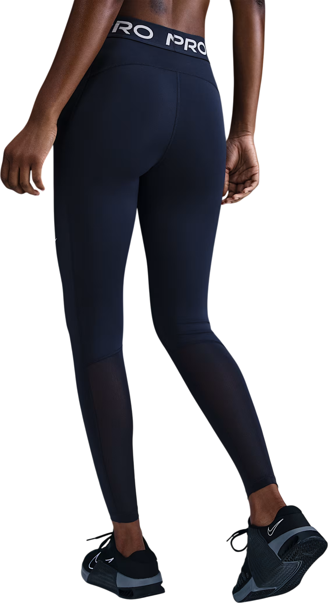 Damasker Nike Pro Mid Rise Leggings Mörkblå | cz9779-410, 1