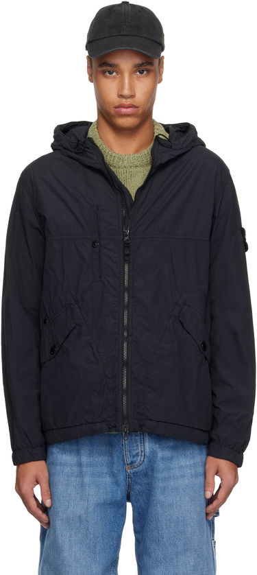 Vindjacka Stone Island Stone Island Nylon Ghost Jacket Svart | K1S15 4100032 S00F6, 0
