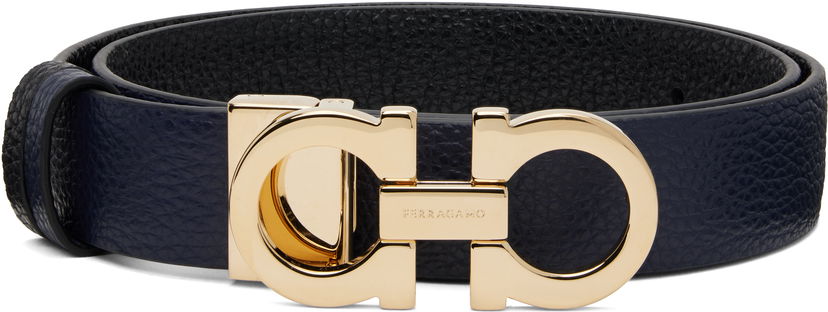 Bälten FERRAGAMO Ferragamo Reversible Belt Svart | 673955