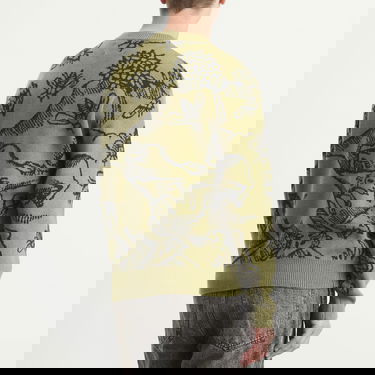 Sweater Heresy Plague Knit Sweater Grön | HAW25-KW04, 3