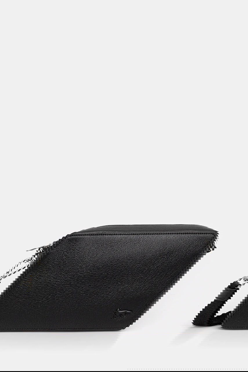 Handväska MAISON KITSUNÉ Profile Fox Crossbody Svart | PM05106LC0045, 0