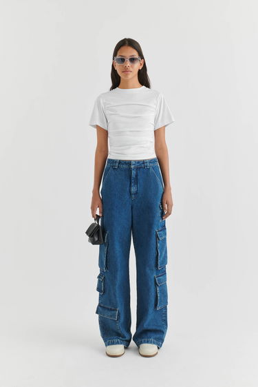 Cargo byxor AXEL ARIGATO Roam Cargo Jeans Blå | A2105001, 7