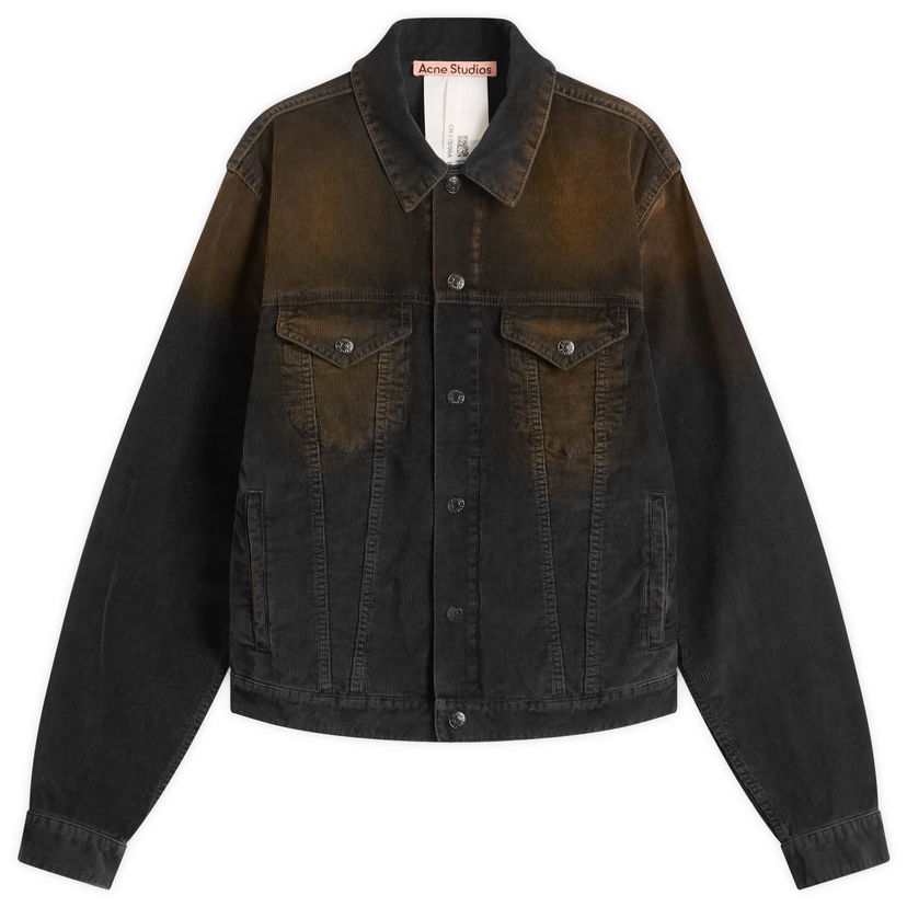 Jacka Acne Studios Corduroy Overshirt Brun | C90200-900