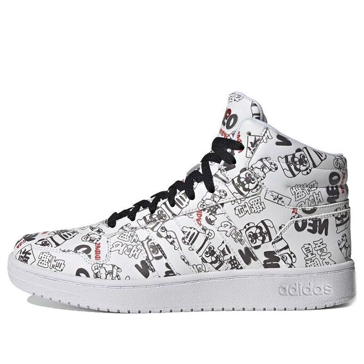 Sneakers och skor adidas Performance Hoops 2.0 Mid Vit | H03089