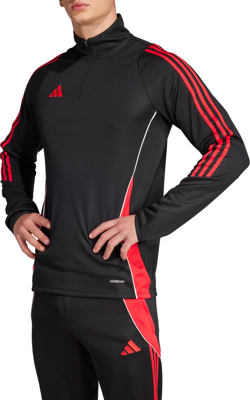 Träningsoverall adidas Originals Adidas TIRO24 TRTOP Long Sleeve Training Top Svart | jn4565