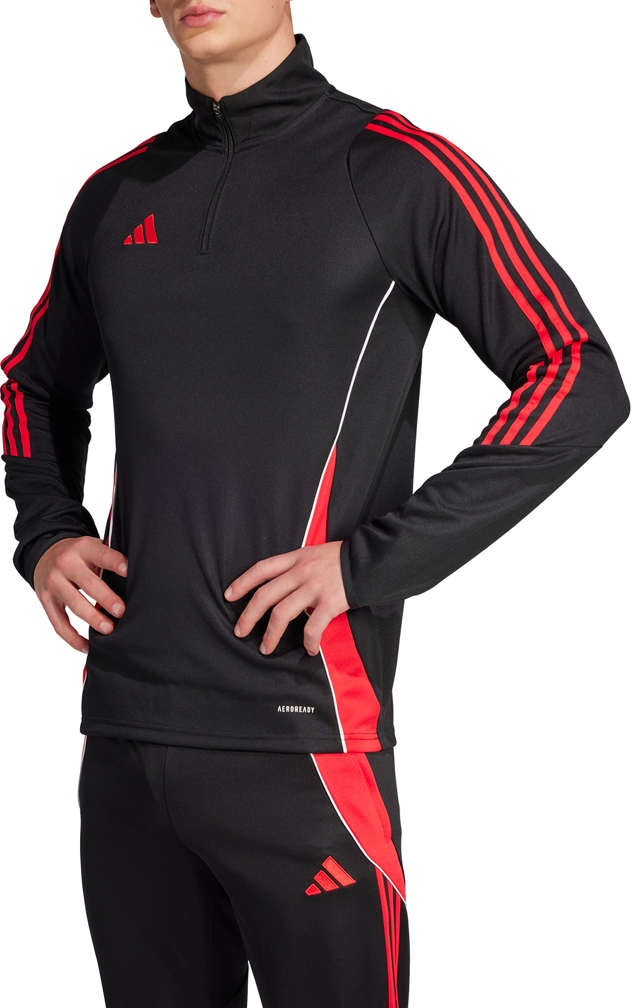 Träningsoverall adidas Originals Adidas TIRO24 TRTOP Long Sleeve Training Top Svart | jn4565, 0