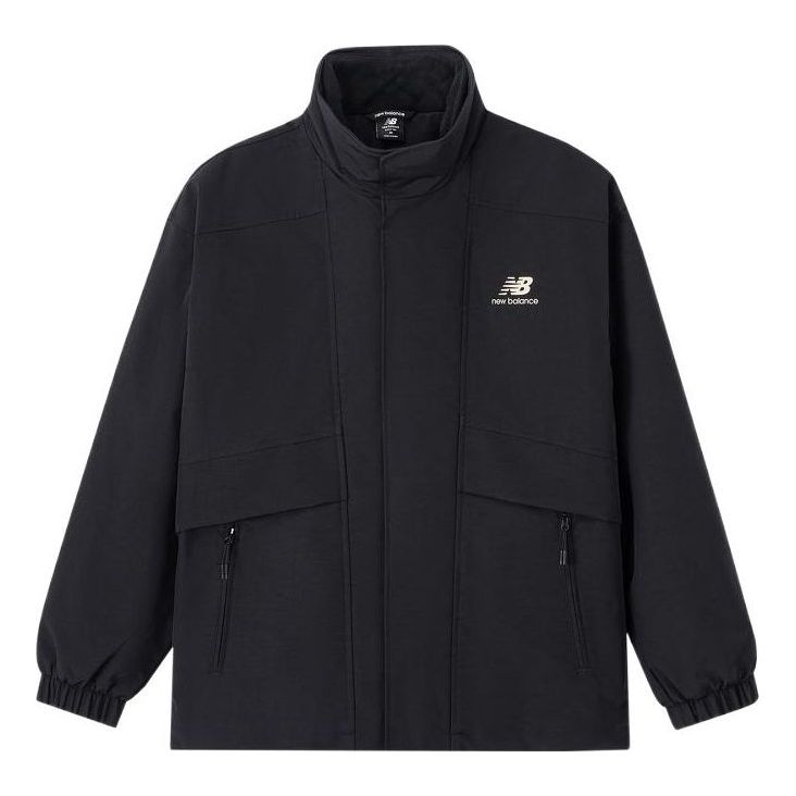 Vindjacka New Balance Print Sport Jacket Svart | AMJ31305-BK