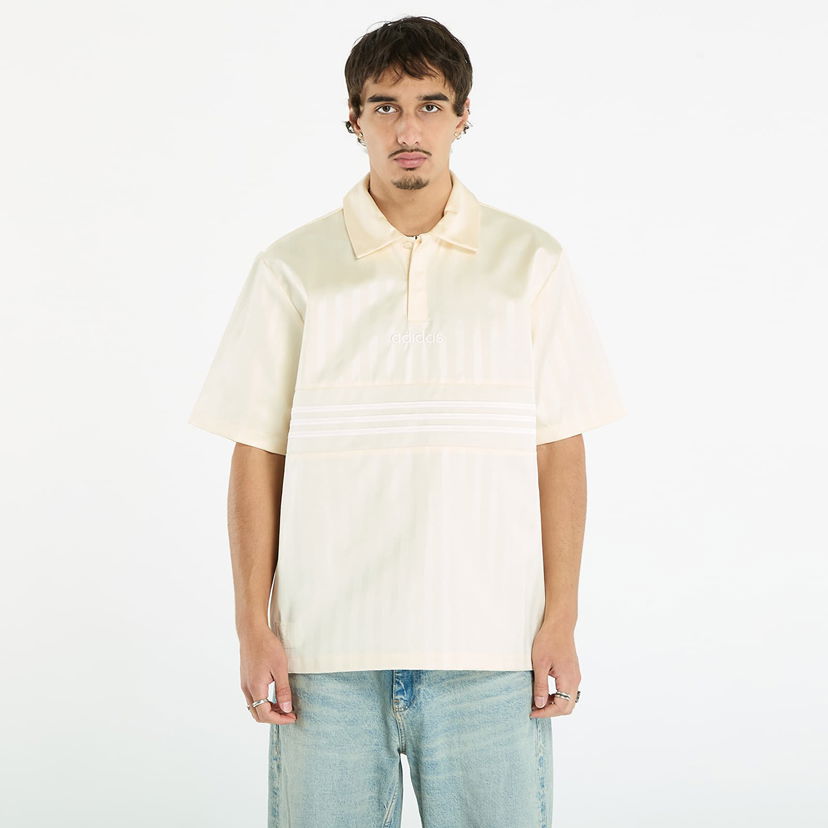 T-shirts och linne adidas Originals Premium Satin Jersey Cream White/ Collegiate Orange/ White Beige | JY3923