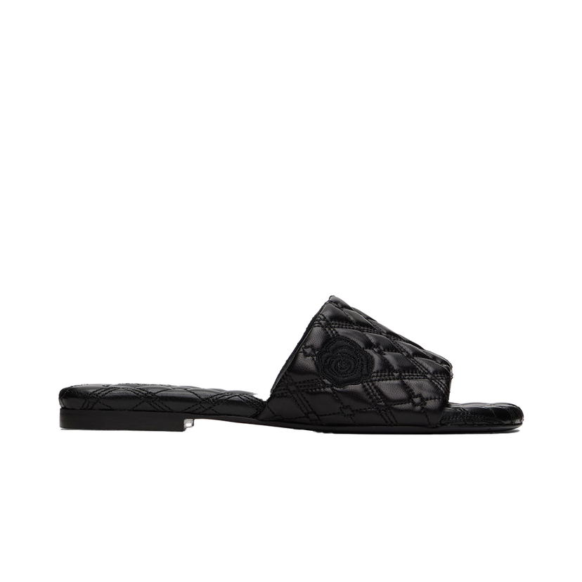 Sneakers och skor Burberry Leather Quilt Slides Svart | 8091366