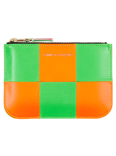 Plånbok Comme des Garçons Fluo Square Zip Pouch Flerfärgad | SA8100FS 1
