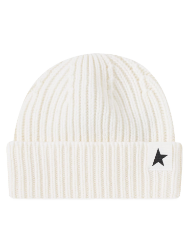 Mössa Golden Goose Star Damien Beanie Vit | GUP01035-P000601-10190