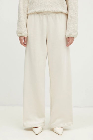 Träningsbyxor adidas Originals Wide Leg Fleece Pants Vit | JN3027, 0