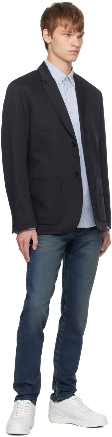 Skjorta rag & bone Rag & Bone Engineered Button-Up Shirt Blå | MBW23SA422X2ML, 3