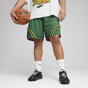 T-shirt Puma PUMA x TMNT Reversible Basketball Shorts Vit | 630931_01, 2