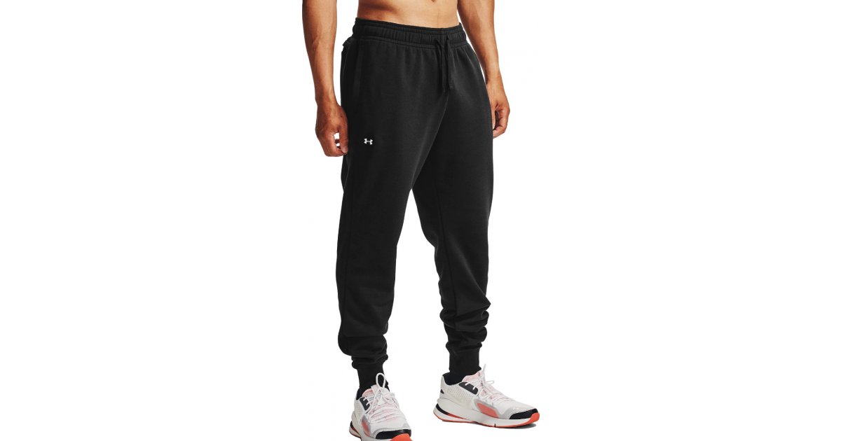 Träningsbyxor Under Armour Sweatpants Rival Svart | 1357128-001, 1