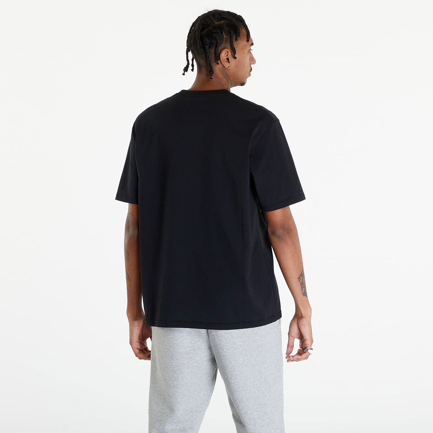T-shirt GRAMICCI One Point Logo Tee UNISEX Black Svart | G4SU-T096 BLACK, 1