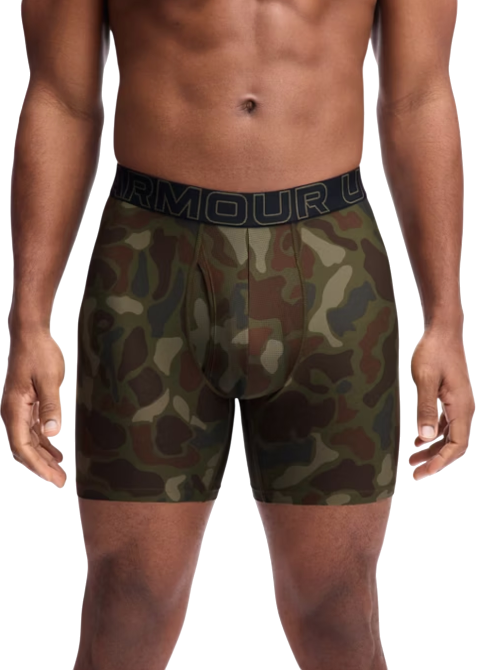 Boxare Under Armour Under Armour Print 6in Boxer Shorts (3-Pack) Grön | 1383879-392, 0