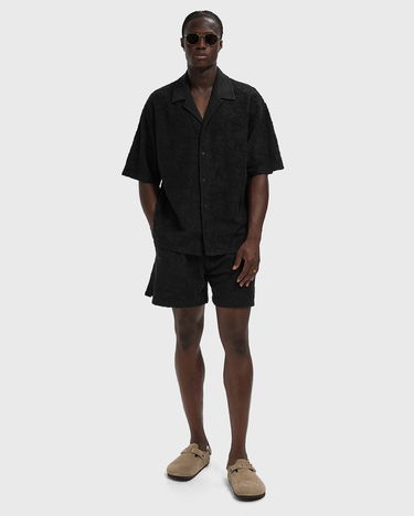 Shorts Represent Clo Towel Shorts with All-Over Print Svart | MLM100291-01, 2