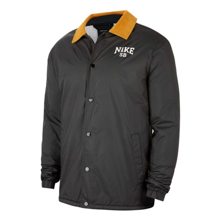 Vindjacka Nike SB SB Fleece Lined Corduroy Jacket Svart | CK5447-010