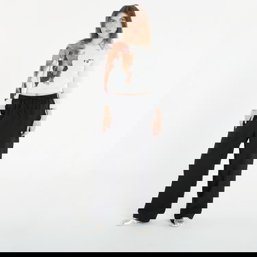 T-shirt Y-3 Y-3 Crop Longsleeve T-Shirt Vit | JM4787, 3