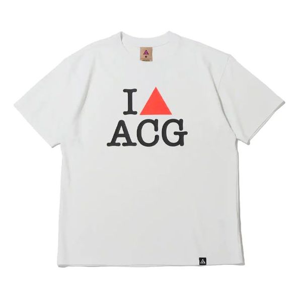 T-shirt Nike ACG ACG I ACG T-Shirt Vit | DC5346-121