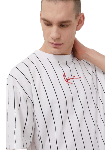 T-shirt Karl Kani Cotton Tee Vit | KKMQ32041WHT